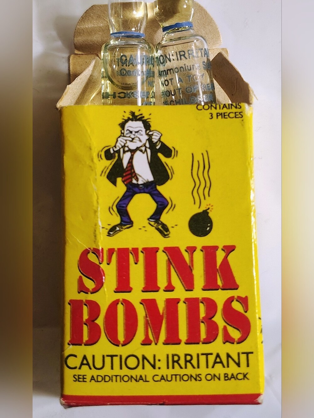 Rhode Island Novelty Stink Bombs | 2 Glass Vials Per Box